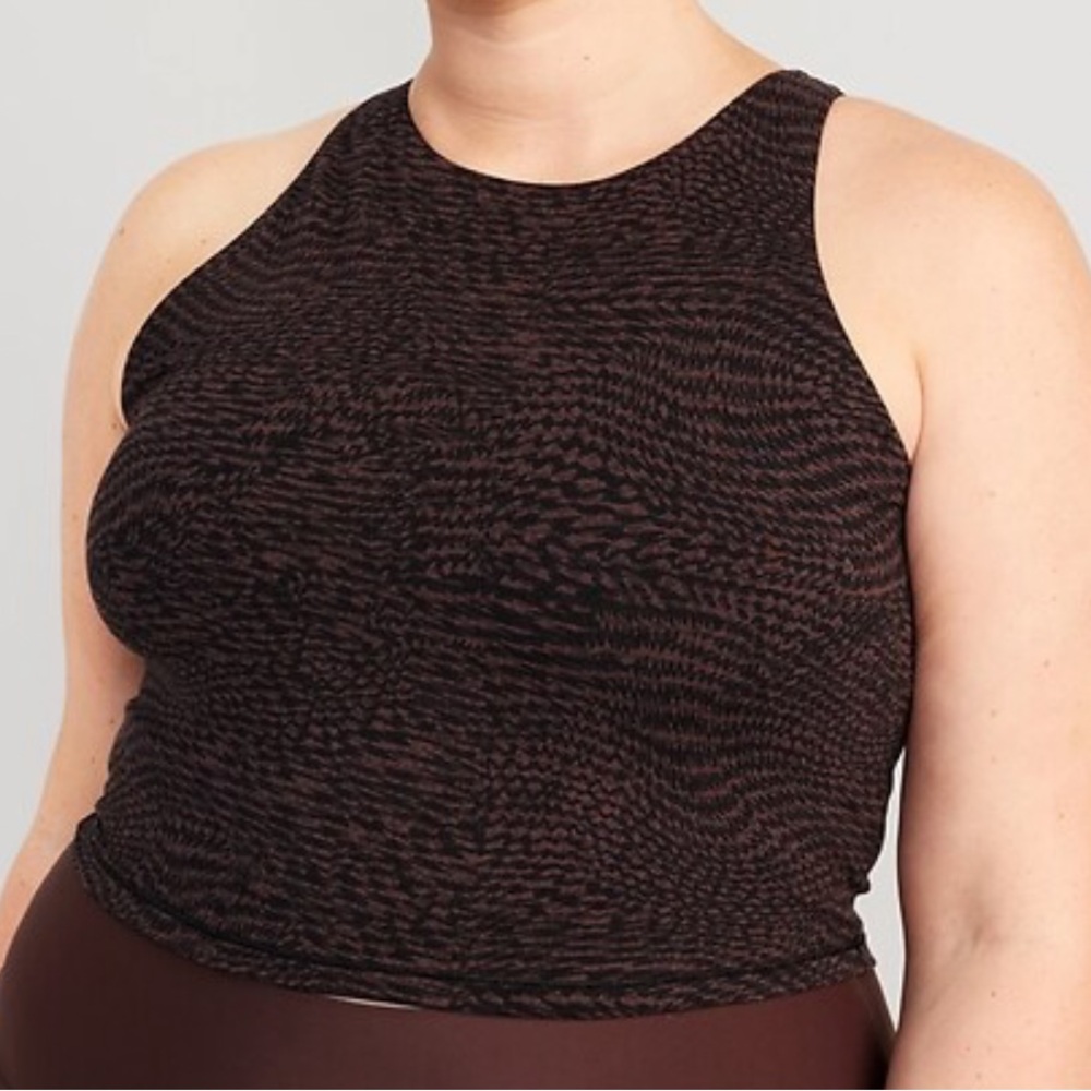 Old Navy | Abstract Print Sleeveless Active Top